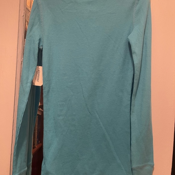 Blue long sleeve top - Picture 3 of 4